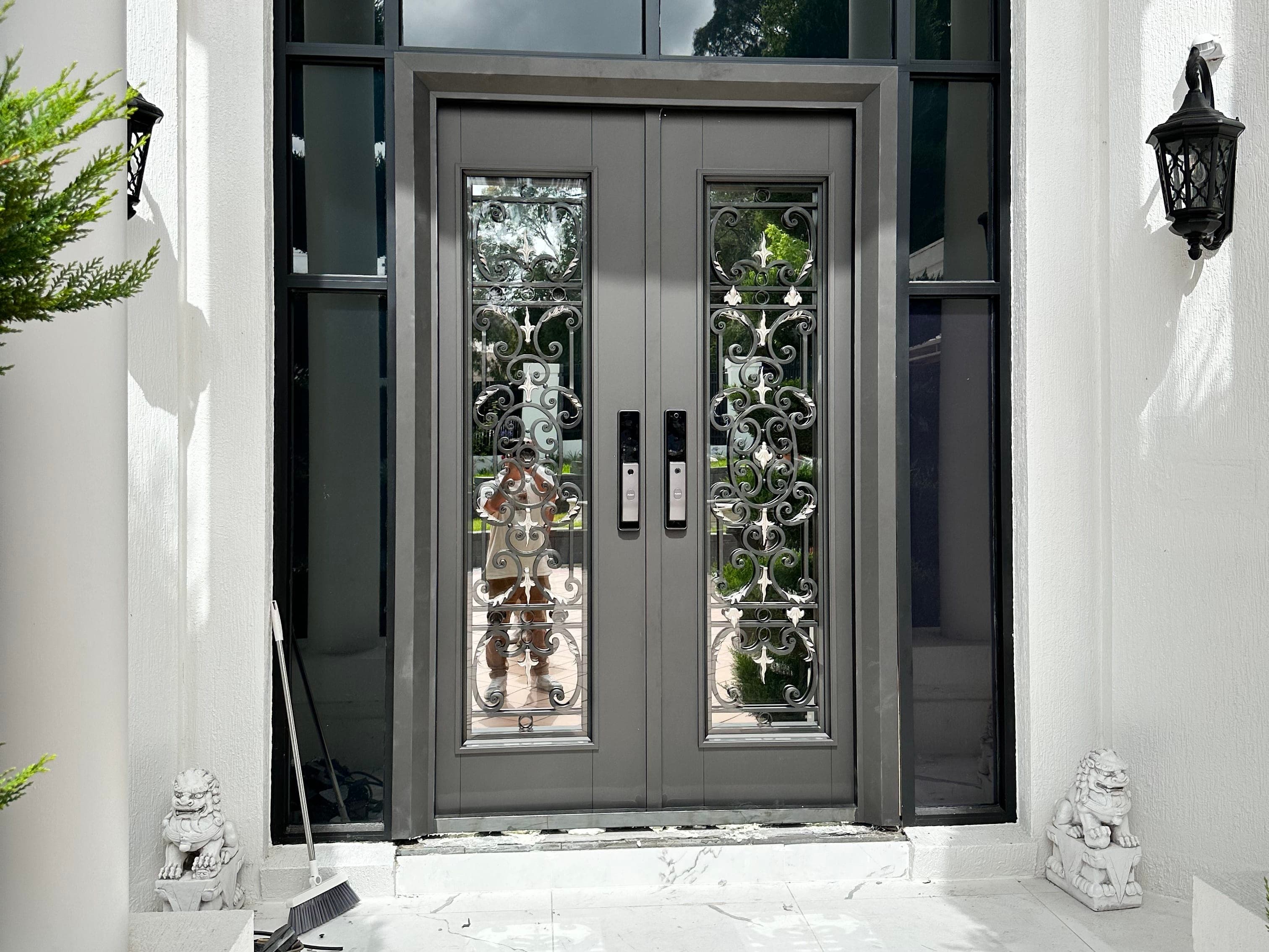 Wrought Iron Doors